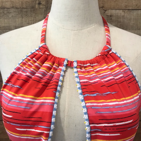 Dolce Vita One Piece Swimsuit Deep Plunge - Picture 3 of 8